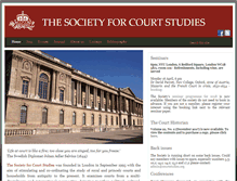 Tablet Screenshot of courtstudies.org
